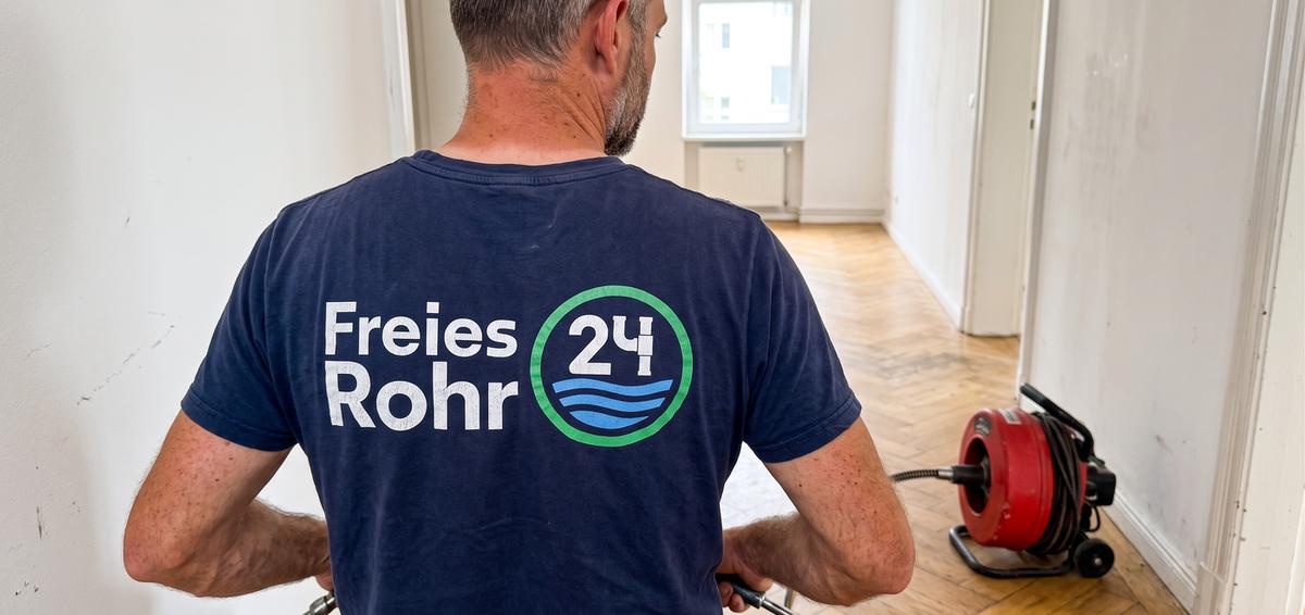 FreiesRohr24 Techniker Rücken